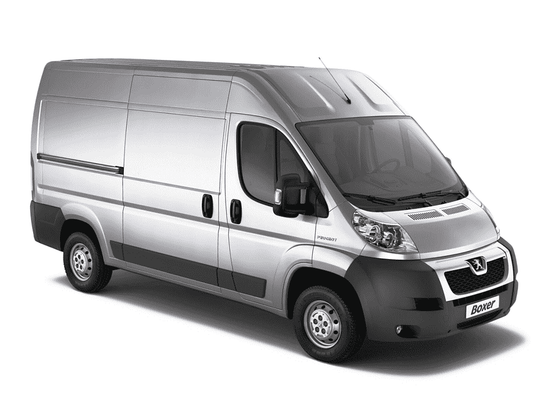 Fiat Ducato 2006+ ply lining for van interior, showing the textured surface installed inside the cargo area.