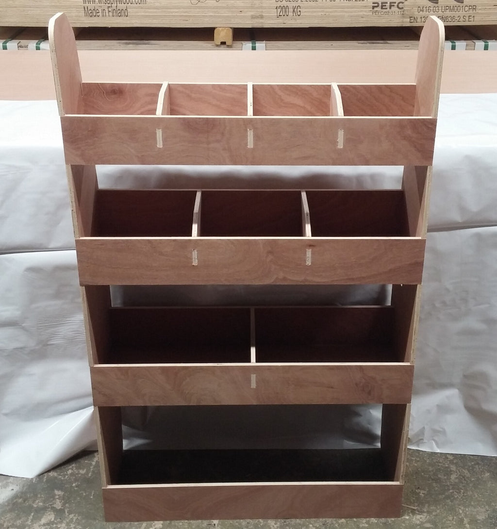 Ford Transit Custom crew cab L1 SWB 2012-2023 double rear unit plywood van part for commercial vehicle repairs and upgrades.