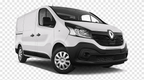 Renault Trafic van with ply lining interior from 2014-2018, showing the cargo space and lining details inside the vehicle.
