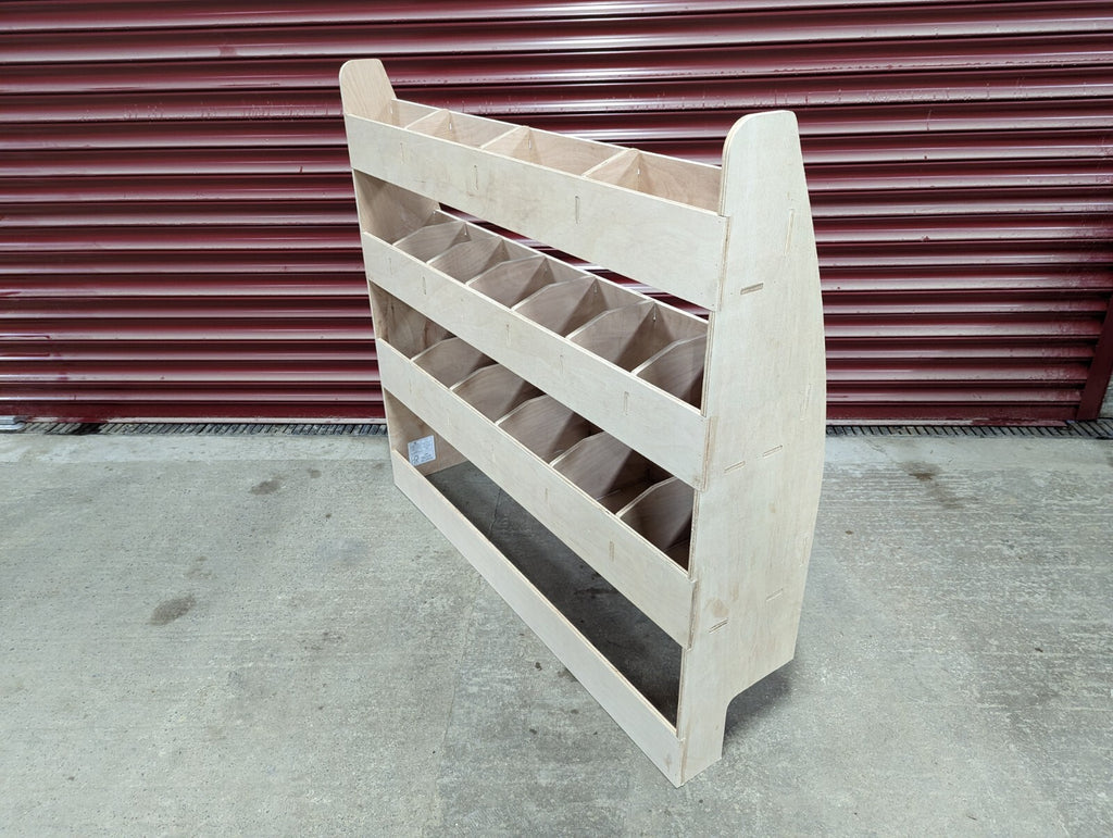 Car Racking Tools Storage VW Caddy SWB Van Racking Van Shelving Tool Storage Organiser, Off Side ...