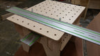 Shropshire CNC knock down work bench with birch plywood top, measuring 1000 x 800 mm, suitable for workshop and jig use.