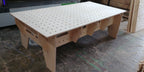 Shropshire CNC knock down work bench with MFT table top, measuring 2435 x 1215 mm, ideal for workshop and jig projects