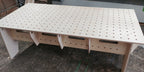 Shropshire CNC knock down work bench with MFT table top, 2435 x 1215 mm, designed for workshop and jig use.