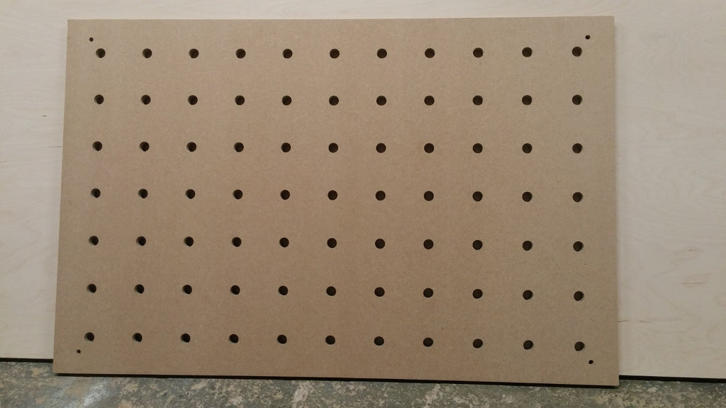 Shropshire CNC MFT/3-LP MR MDF workshop table top, 1108 x 718 x 18mm, used for workshop and jig applications.