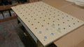 Shropshire CNC MFT/3-LP MR MDF table top with dogset, workshop jig, 1108x718x18mm for woodworking and carpentry projects.