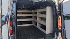 VW Transporter T7 SWB Triple Unit Van Shelving Tool Organiser for commercial vehicles and cargo storage in vans.